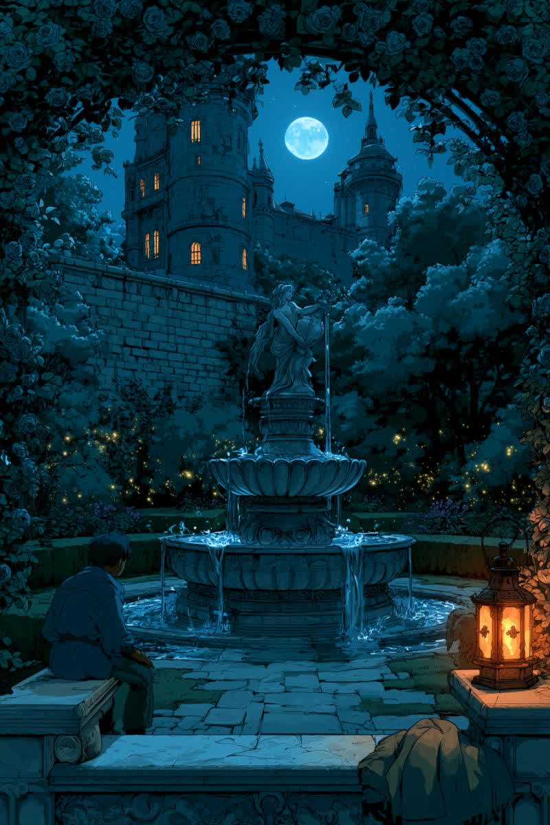 Moonlit Garden